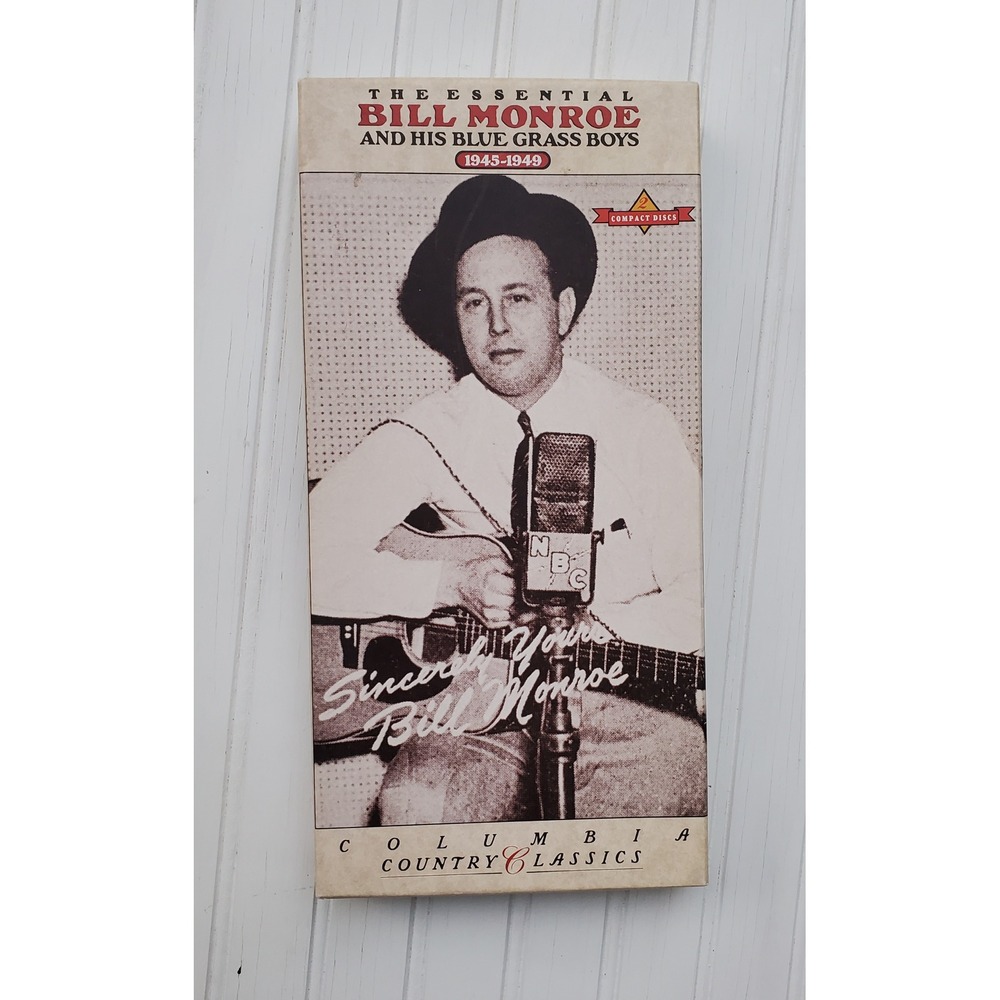 The Essential Bill Monroe and His Blue Grass Boys 1945-1949 2-CD Box Set